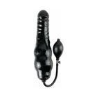 Fetish Fantasy Extreme Inflatable Ass Blaster 11 in. Inflating Dildo Black