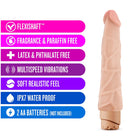 Dr. Skin Cock Vibe 1 Realistic 9 in. Vibrating Dildo Beige