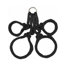 Fetish Fantasy Series Japanese Silk Rope Hogtie Black