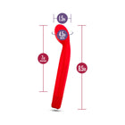 Sexy Things G Slim Multispeed Slimline G-Spot Vibrator Red