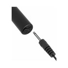 Anal Fantasy Collection Vibrating Remote Control Silicone Plug Black