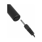 Anal Fantasy Collection Vibrating Remote Control Silicone Plug Black