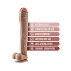 Hung Rider Lil John Realistic 13 in. Dildo with Balls Beige