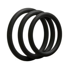 OptiMALE Â 3 C-Ring Set Â Thin Black