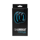 OptiMALE Â 3 C-Ring Set Â Thick Black