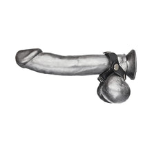 Blue Line C&B Gear V-style Cock Ring with Ball Divider