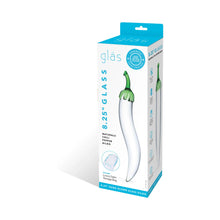 Glas 8.25 in. Glass Naturals Chili Pepper Dildo