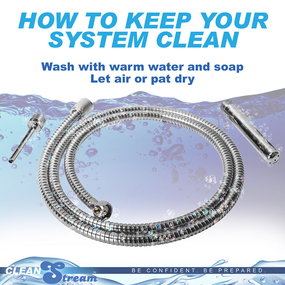 CleanStream Shower Enema Set