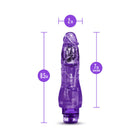 Naturally Yours Fantasy Vibe Realistic 8.5 in. Vibrating Dildo Purple
