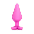 Play with Me Naughty Candy Hearts ''Be Mine'' Anal Plug Pink