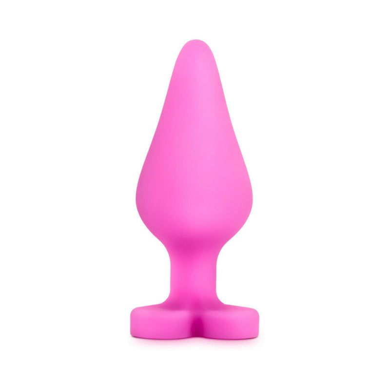 Play with Me Naughty Candy Hearts ''Be Mine'' Anal Plug Pink