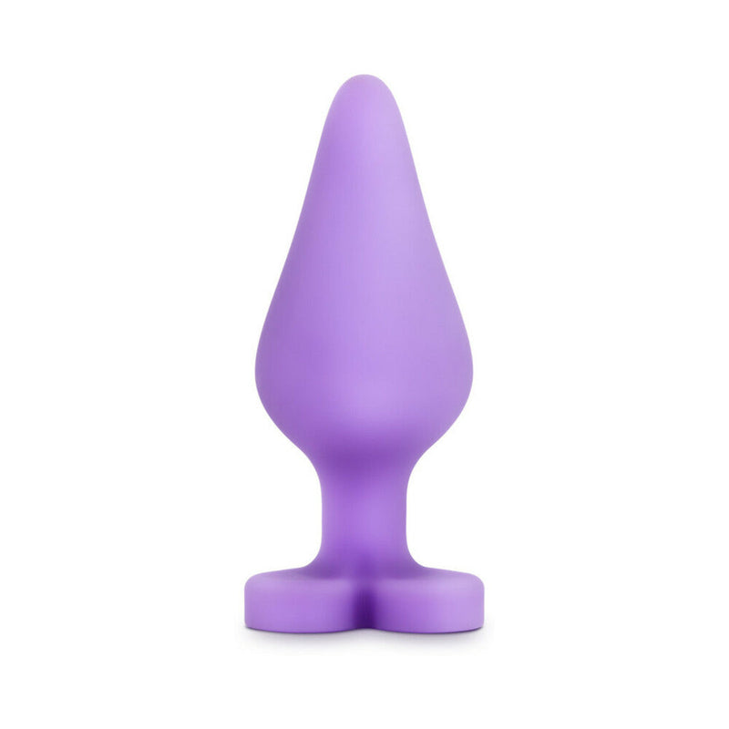 Play with Me Naughty Candy Hearts ''Do Me Now'' Anal Plug Purple