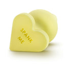 Play with Me Naughty Candy Hearts ''Spank Me'' Anal Plug Yellow