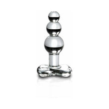Icicles No. 47 Beaded 4 in. Glass Anal Plug Clear