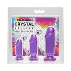 Crystal Jellies Â Anal Starter Kit Purple