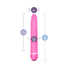 Rose Luxuriate Classic Slimline Vibrator Pink