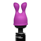 Wand Essentials Bliss Tips Dual Stimulation Silicone Attachment Purple