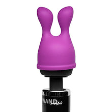Wand Essentials Bliss Tips Dual Stimulation Silicone Attachment Purple