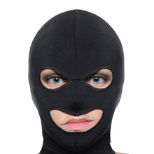 Master Series Facade Spandex Hood with Eye and Mouth Holes Black