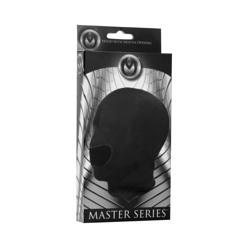 Master Series Facade Spandex Hood with Mouth Hole Black