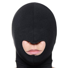 Master Series Facade Spandex Hood with Mouth Hole Black