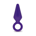 Luxe Candy Rimmer Medium Silicone Anal Plug Purple