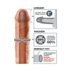 Fantasy X-tensions Mega 2 in. Extension Beige