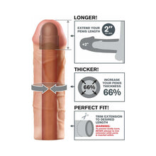 Fantasy X-tensions Mega 2 in. Extension Beige
