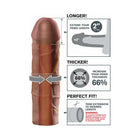 Fantasy X-tensions Mega 2 in. Extension Brown