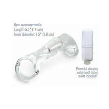 Fantasy X-tensions Vibrating Cock Sling Clear