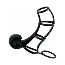 Fantasy X-tensions Vibrating Deluxe Silicone Power Cage Black