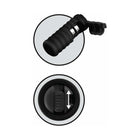 Fetish Fantasy Series Limited Edition Vibrating Silicone Nipple Lassos Black