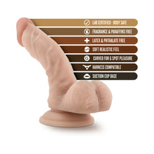 Loverboy The Boy in Blue Realistic 6.5 in. Dildo with Balls Beige