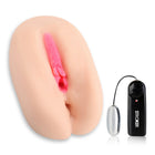 Hustler Vibrating Pussy & Ass 2 Tight Holes Dual Entry Masturbator