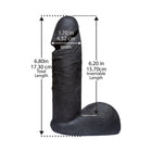 Vac-U-Lock - ULTRASKYN 6in Realistic Cock CODEBLACK