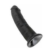 King Cock 9 in. Cock Realistic Dildo With Suction Cup Black