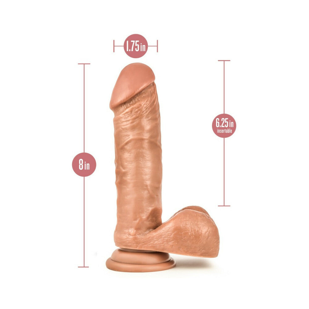 Loverboy The Matador Realistic 8 in. Dildo with Balls Tan