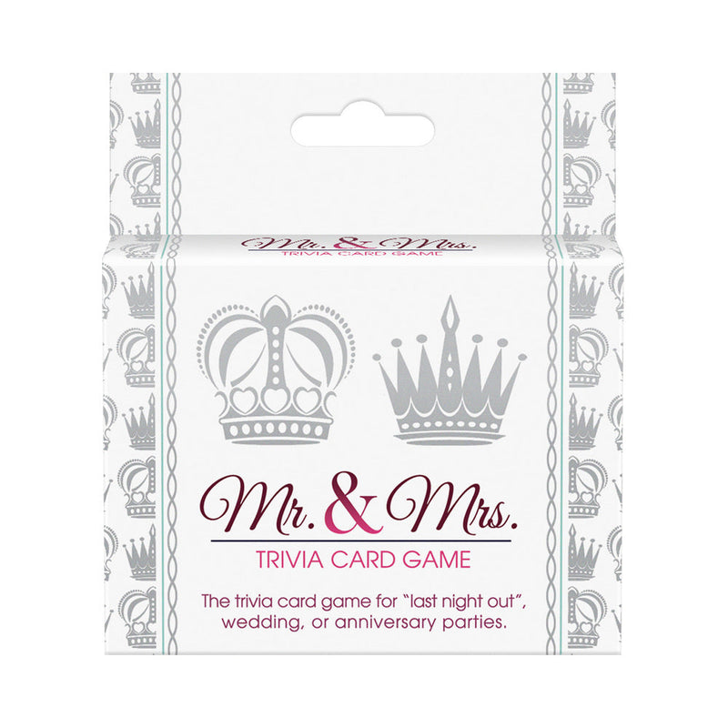 Mr. and Mrs. Trivia Card Game