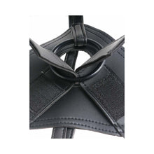 King Cock Strap-On Harness With 8 in. Cock Brown
