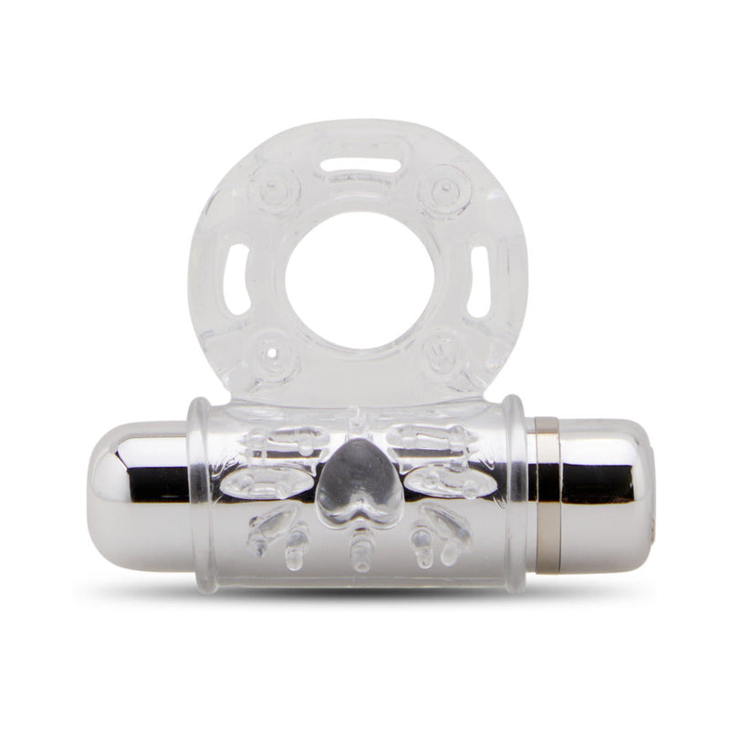 Nu Sensuelle Mate Ultra Flex Couple''s Ring Clear