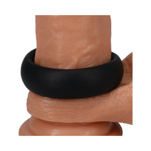Rock Solid Silicone Black C Ring, Small (1 3/4in) in a Clamshell