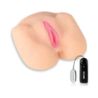 Hustler Vibrating Spread Eagle Pussy & Ass Dual Entry Masturbator