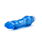B Yours Vibe 7 Realistic 8.75 in. Vibrating Dildo Blue