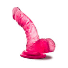 B Yours Sweet ''n Hard 8 Realistic 6.5 in. Dildo with Balls Pink