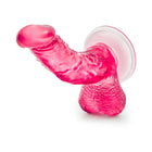 B Yours Sweet ''n Hard 8 Realistic 6.5 in. Dildo with Balls Pink