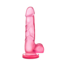 B Yours Sweet ''n Hard 4 Realistic 7 in. Dildo with Balls Pink