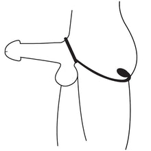 Master Series Explorer Silicone Cock Ring and Prostate Plug Black