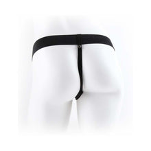Fetish Fantasy Series 9 in. Hollow Strap-On with Balls Light/Black