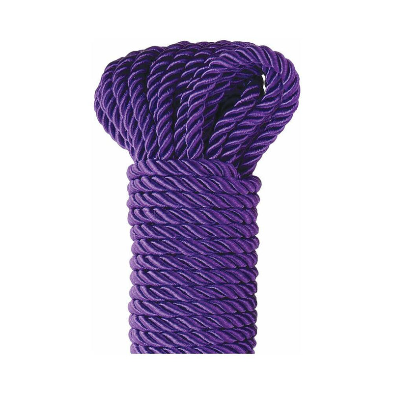 Fetish Fantasy Series Deluxe Silk Rope 9.75 m / 32 ft. Purple