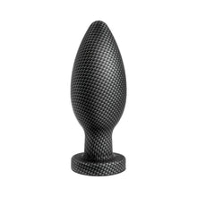 Spark Silicone Anal Plug Medium Carbon Fiber